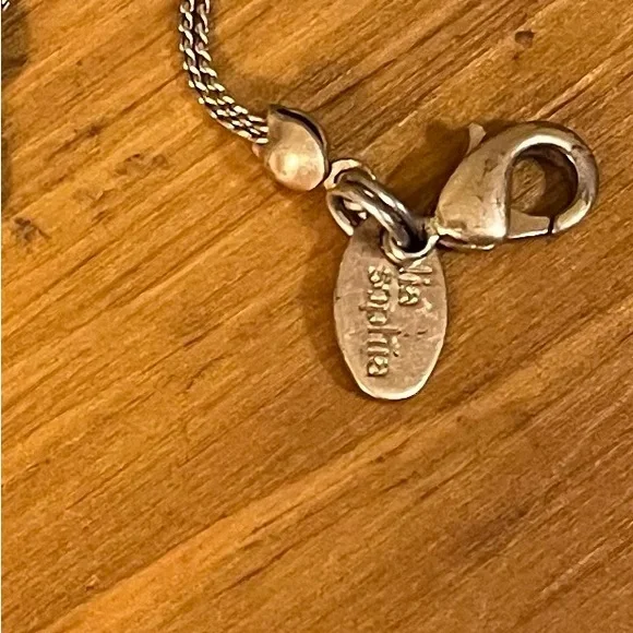 Lia Sophia Multi-Color Multi-Shape Shells & Stones Gold Tone Chain - Picture 5 of 9